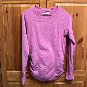 Athleta Womens Size S Fastest Track Long Sleeve T-Shirt Style 724872